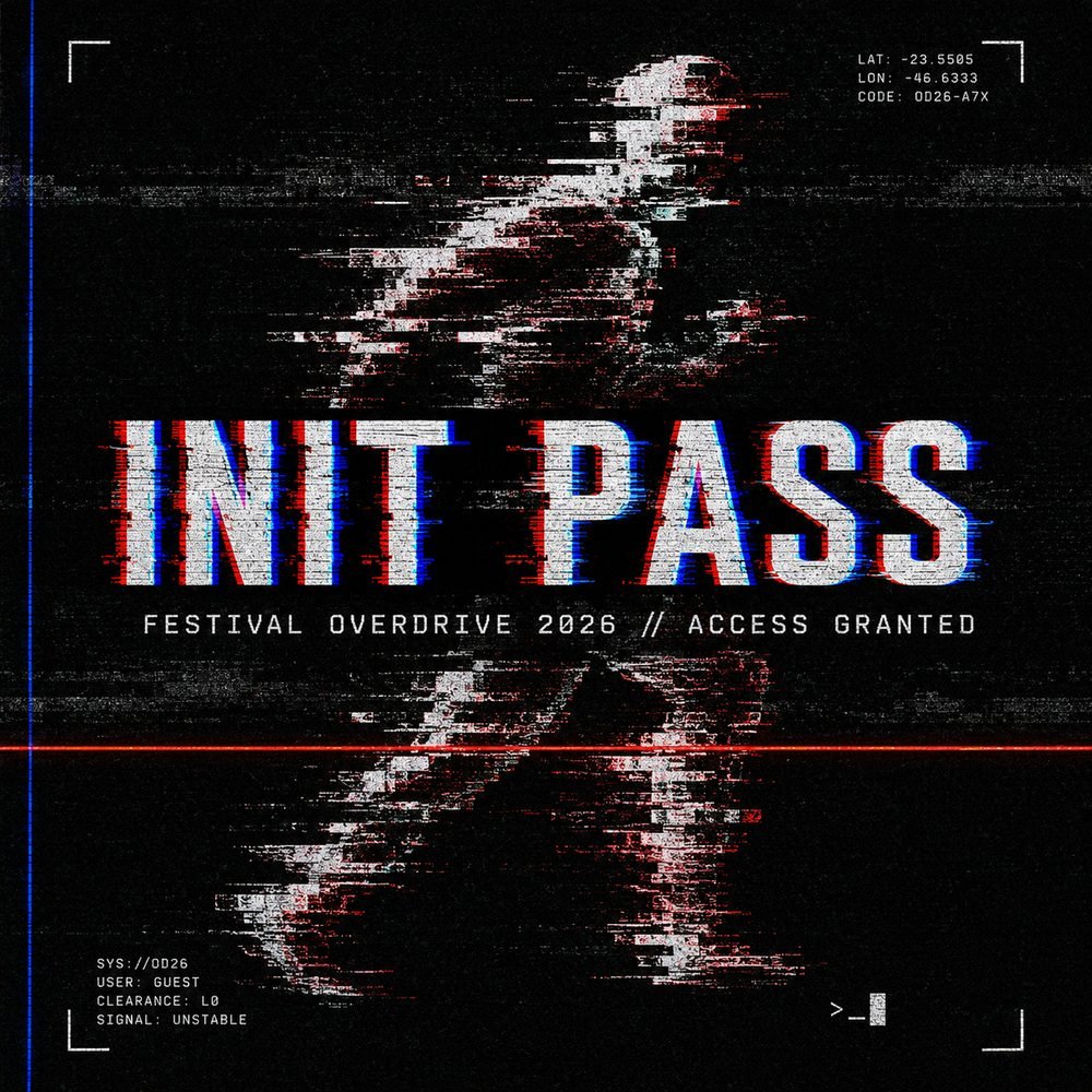 INIT PASS — Festival Overdrive 2026, acesso liberado